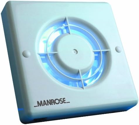 Manrose XF100LV 12V Low Voltage Extractor Fan - 100mm/4" - Suitable for Wall or Ceiling Mounting