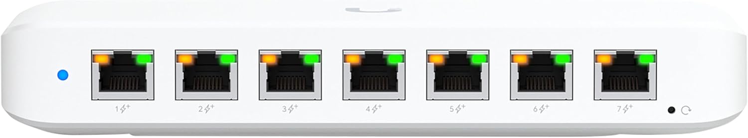 UBIQUITI USW-ULTRA UNIFI 8 PORT GBE POE+ SWITCH, POE ++ INPUT