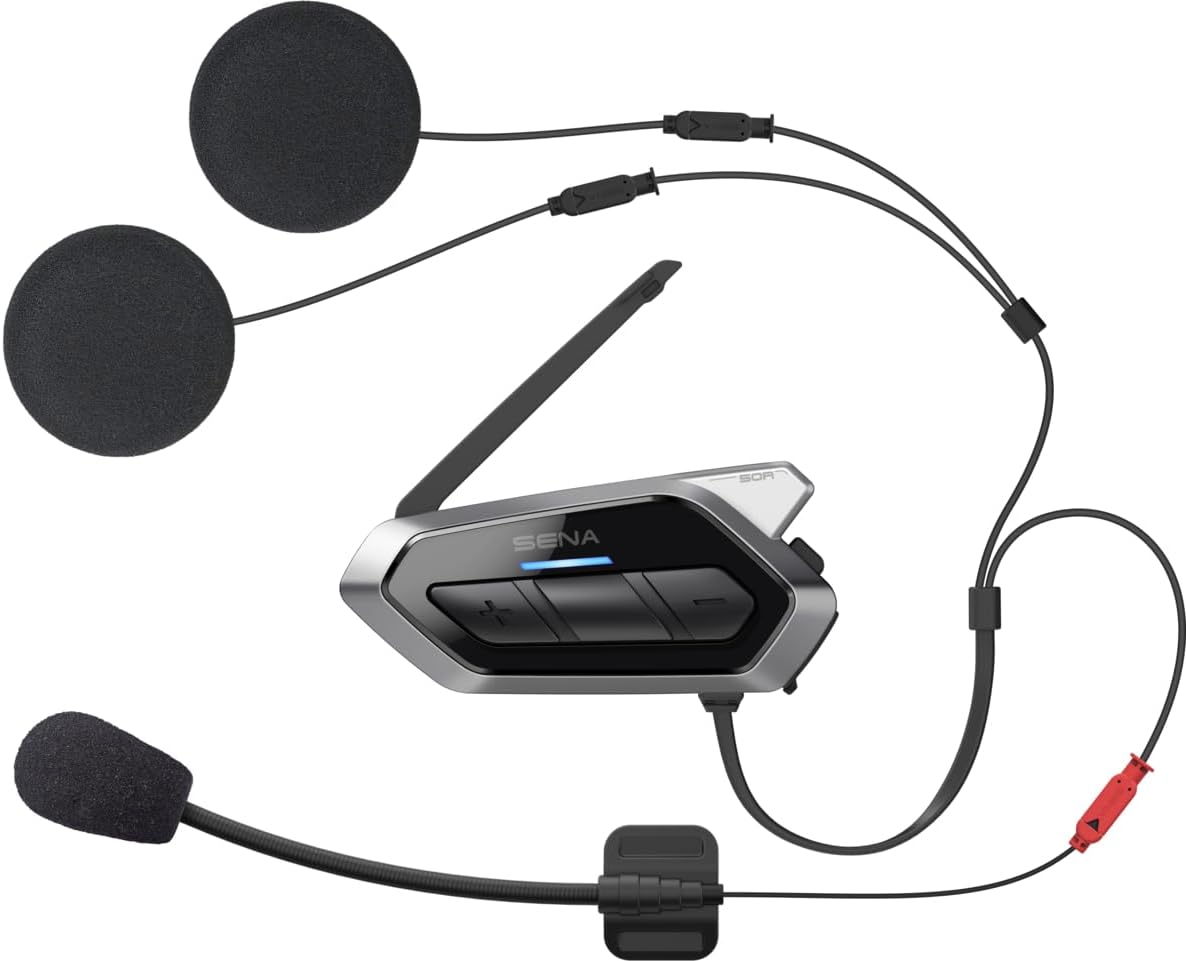 SENA Bluetooth handsfree headset 50R (range 2 km), SENA (set of 2 units)