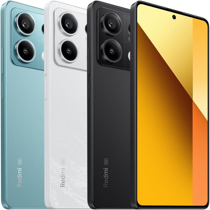 Xiaomi Redmi Note 13 5G Smartphone 8+256GB, Graphite Black (UK Version + 2 Years Warranty)