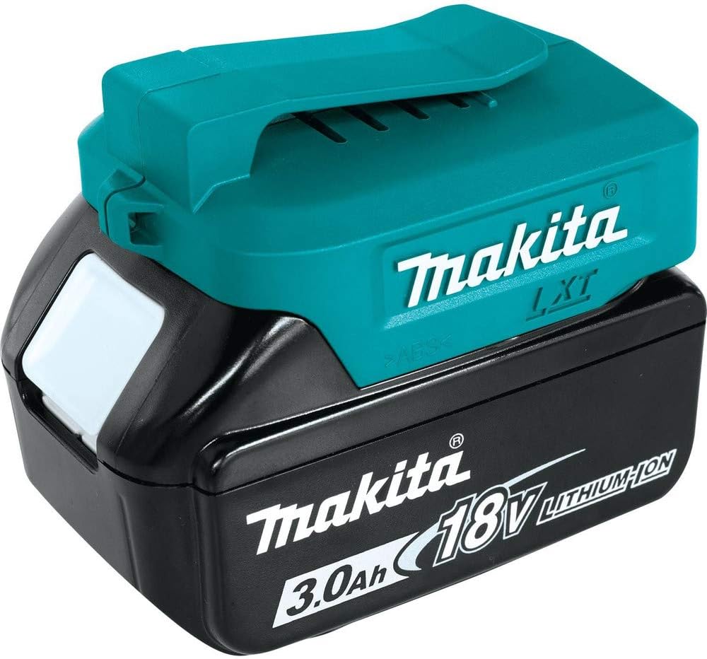 Makita ADP05 Model DECADP05 Adaptor for Usb, 14.4V/18V, Blue