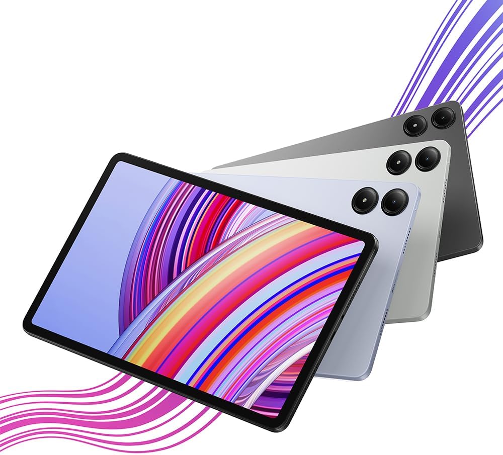 Xiaomi Redmi Pad Pro 8+256GB Graphite Gray with ring holder,Snapdragon® 7s Gen, HyperOS,12.1" 120Hz 2.5K eye care display,10000mAh (typ) large battery, 33W fast charging(UK Version+2year warranty)