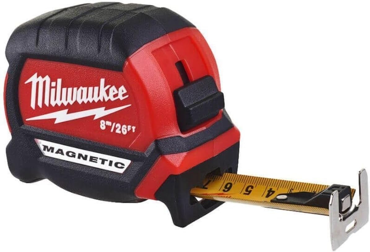 Milwaukee Magnetic Tape Measure 8m/26ft
