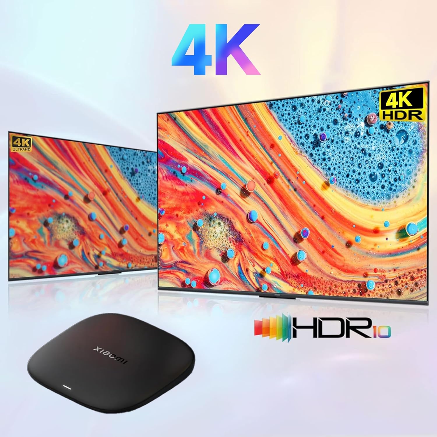 Xiaomi TV Box S 3rd Gen - 4K UHD, Google TV, 32GB Memory, Dolby Vision & Atmos, WiFi 6, HDMI 2.1, Fast Streaming, Compact and Powerful