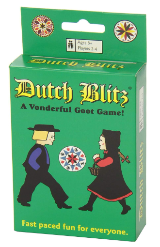 Dutch Blitz Original, Fast Paced Family Card Game, 2-4 Players