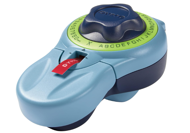 DYMO Junior Home Embossing Label Maker | 42 Character Wheel with Large Knob | No Batteries Required 2174602