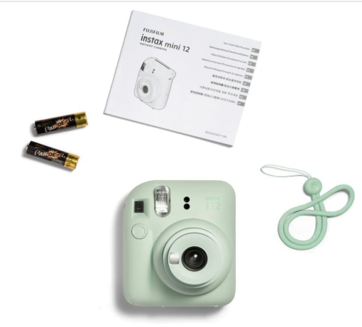 Fujifilm Instax Mini 12 Instant Camera- Mint Green