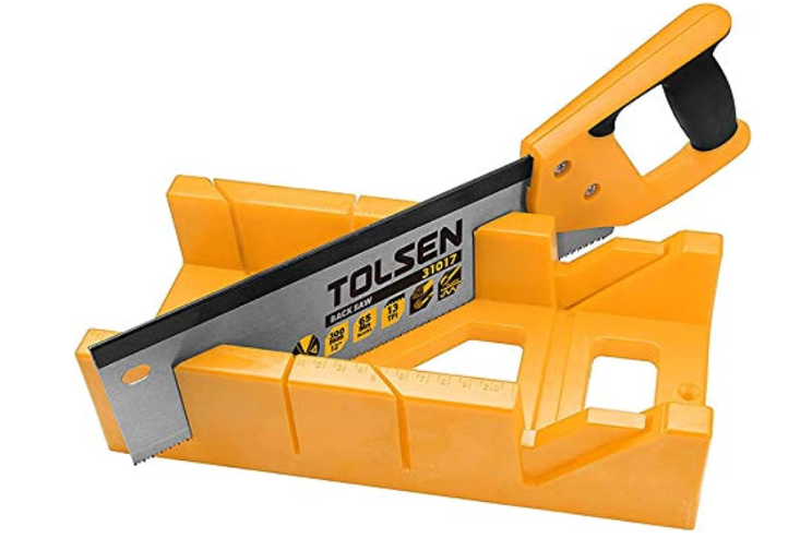 Tolsen Mitre Box & Fine Tenon Saw set