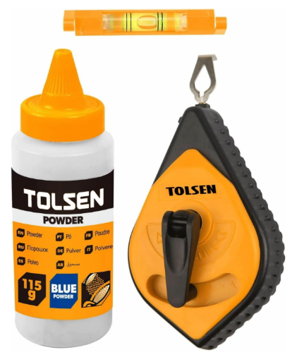 Tolsen Chalk Line Reel Set