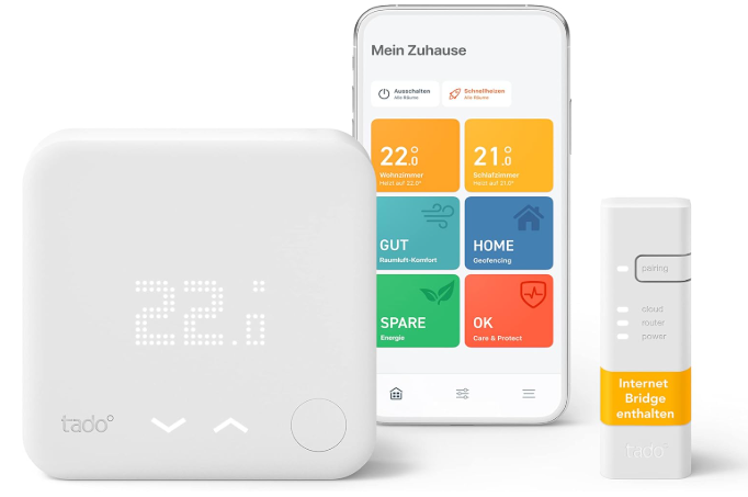 Tado° Wired Smart Thermostat Starter Kit V3+