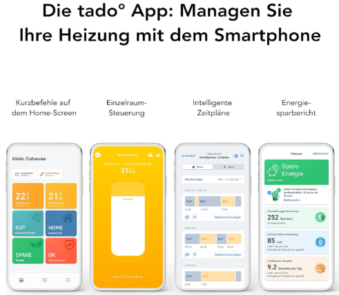 Tado° Wired Smart Thermostat Starter Kit V3+ – Intelligent Heating Control, Easy DIY Installation, Designed in Germany, Works with Alexa, Siri & Google Assistant