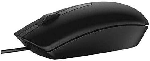 Dell MS116 – Mouse – Optical – 2 Buttons – Wired – USB – Black – Retail – for Inspiron 17R 57XX, 17R 7720, Latitude D630, Optiplex 50XX, 5250, 90XX, XPS One 27XX