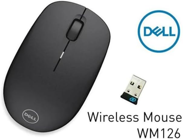 Dell Wireless Mouse WM126 Black p/n 570-AAMH