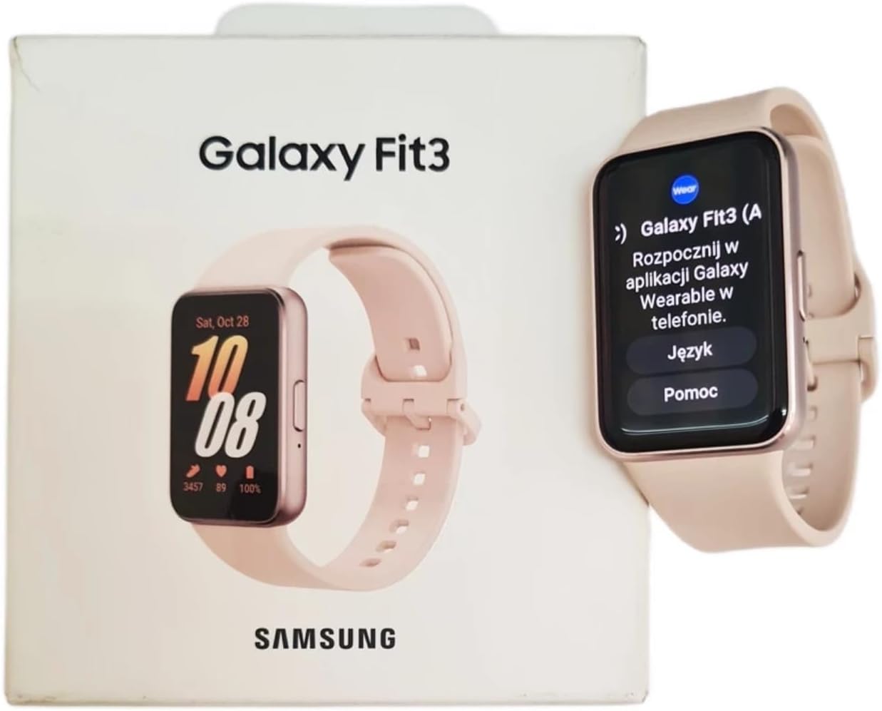 Samsung Fit3 Pink Gold