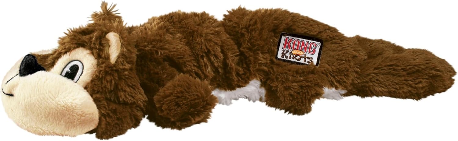 KONG Scrunch Knots Squirrel  For Medium/Large Dogs