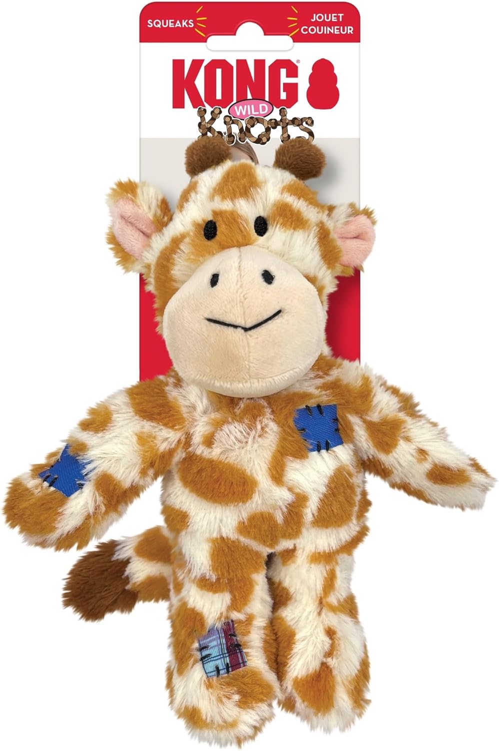 KONG Wild Knots Giraffe Dog Toy (Small/Medium)