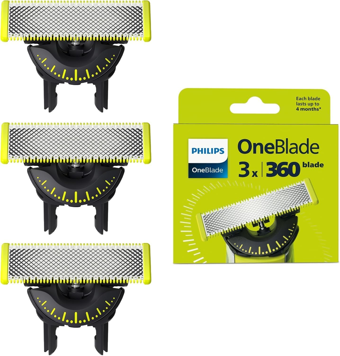 Philips Norelco OneBlade OneBlade QP430/50 Lame 360 de rechange