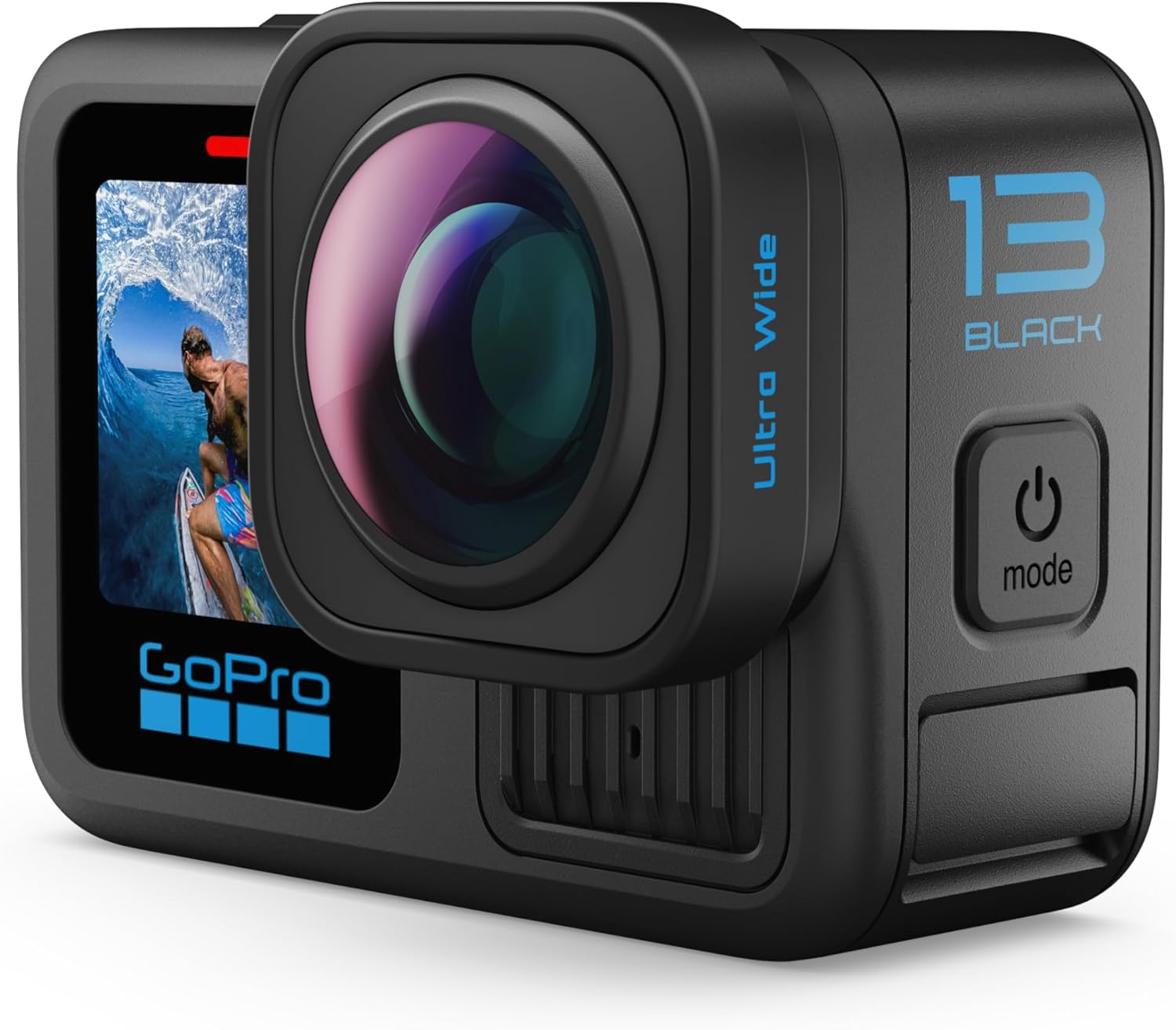 GoPro Ultra Wide Lens Mod (HERO13 Black) - Official GoPro Accessory)