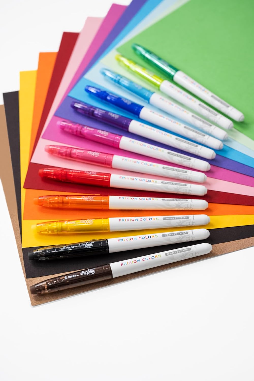 Pilot Frixion Colors Erasable Fibre Tip Colouring Pen - Assorted, Pack of 12