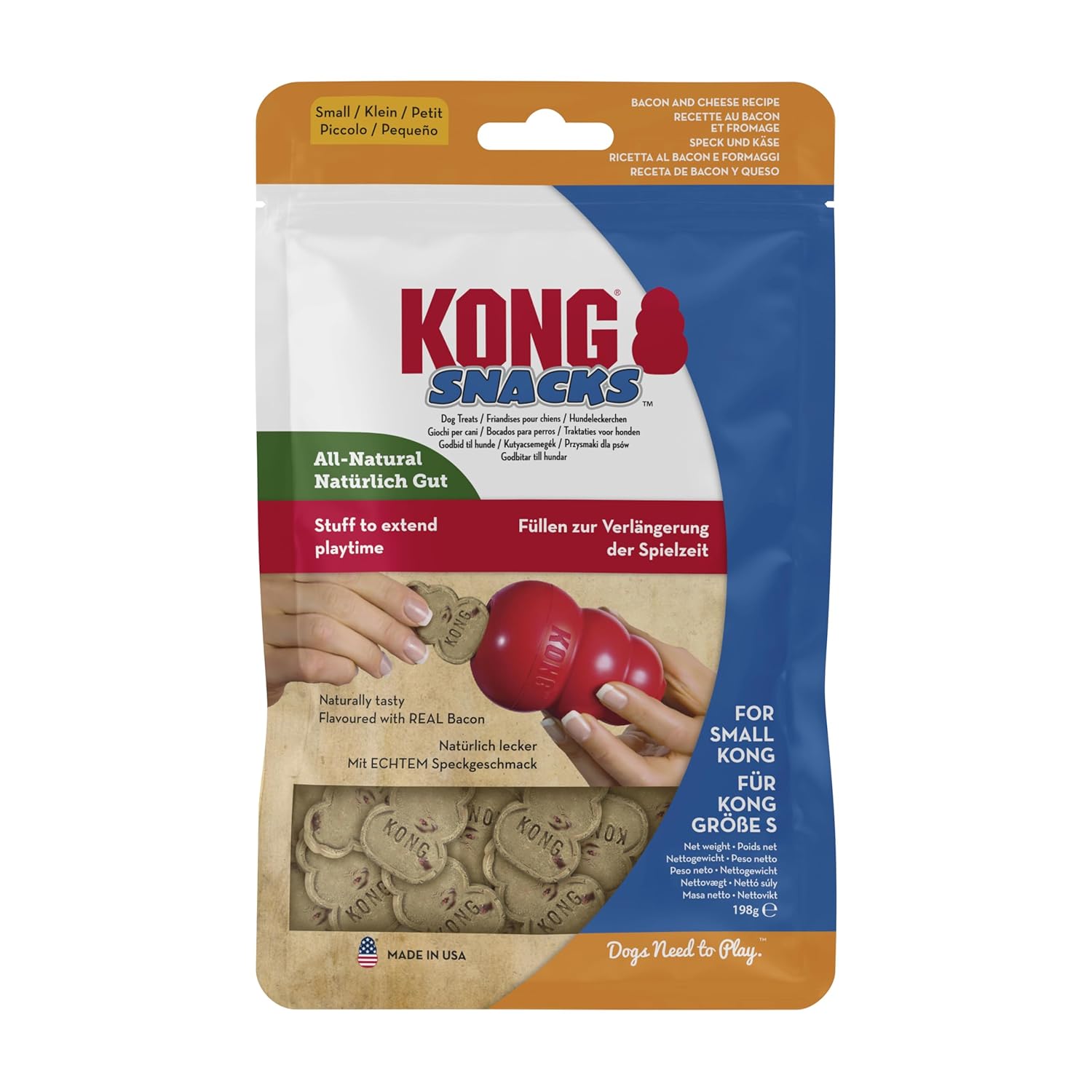 KONG Snacks  All Natural Dog Treats For Small Dogs