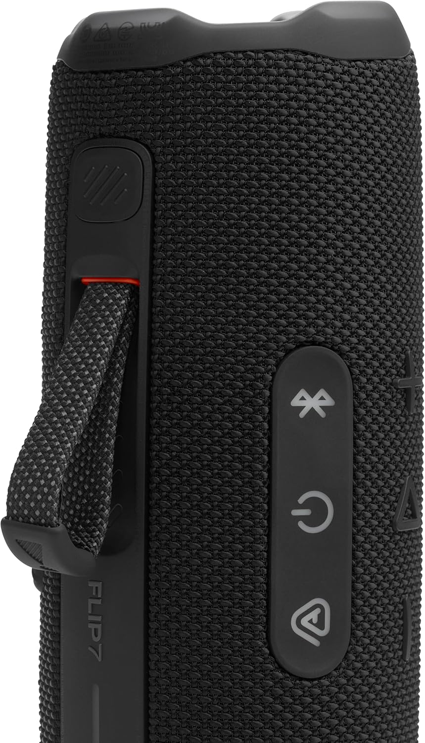 JBL Flip 7, Wireless Portable Bluetooth Speaker, 16 Hours of Playtime, IP68 Waterproof, Dustproof and Drop-Proof, JBL Pro Sound with AI Boost, Auracast Multi-Speaker Connection, Squad