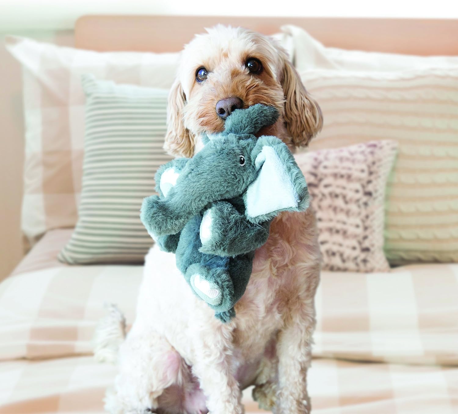 KONG - Comfort Kiddos Lion - Fun Plush Dog Toy with Removable Squeaker - For Large Dogs