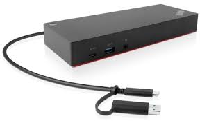 Lenovo ThinkPad Hybrid USB-C with USB-A Dock – Docking Station – 2 x HDMI, 2 x DisplayPort – GigE – 40AF0135EU