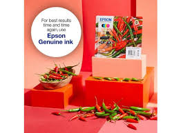 Epson 503 Chillies Genuine, Multipack, 4-colours Ink Cartridges - C13T09Q64010