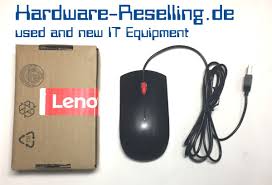 Lenovo 4Y50R20863 Essential USB Mouse, Black