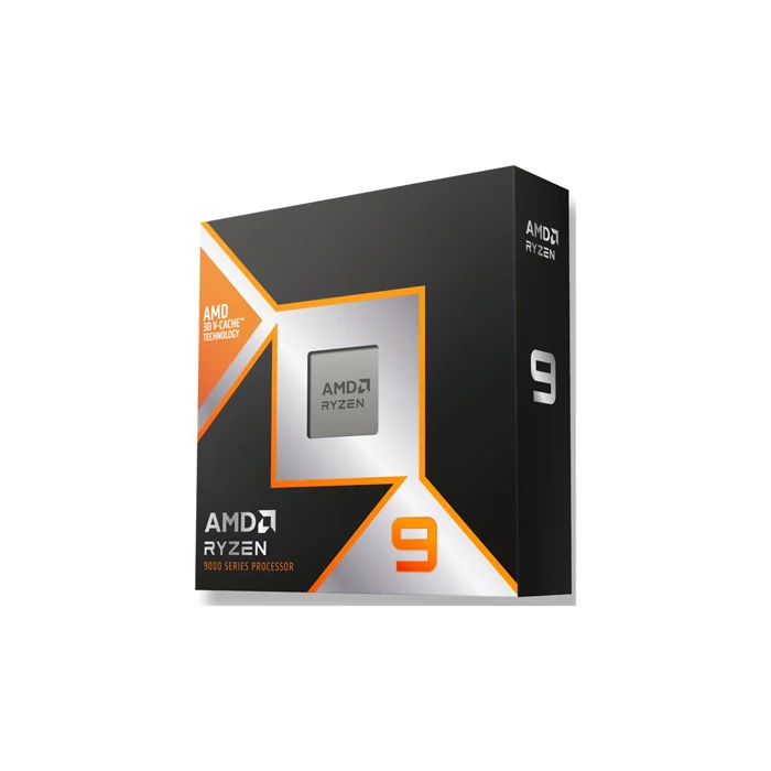 AMD Ryzen 9 9900X3D no fan Box