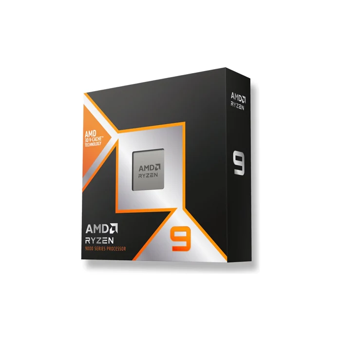 AMD Ryzen 9 9950X3D no fan Box