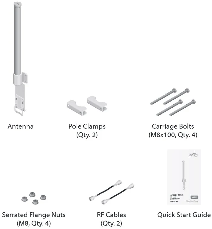 Ubiquiti UACC-OM-QSFP28-SR4 - Optical module, Multi-Mode, 100 Gbps, MPO-12 UPC
