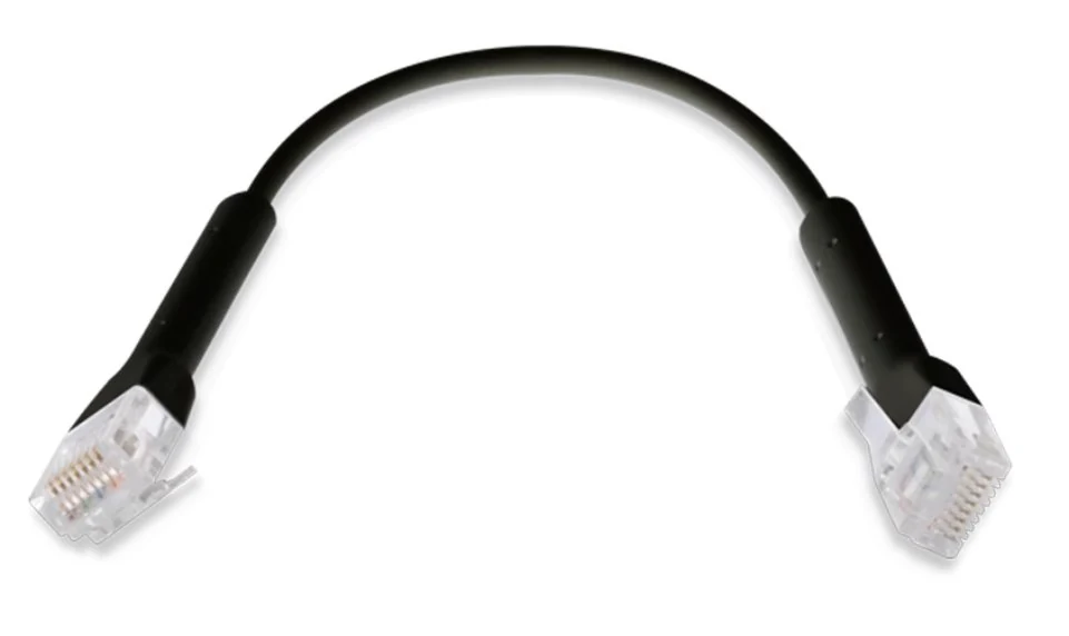 Ubiquiti UniFi Premium Patch Cable, Etherlighting, Cat6a, 0,15m