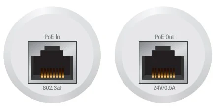 Ubiquiti U-PoE++ Gigabit PoE injector, 48V / 1,25A (60W)