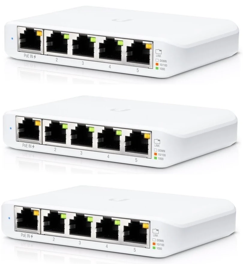 Ubiquiti FlexHD-CM-3, Ceiling Mount for UniFi FlexHD and U6-Mesh, 3-pack