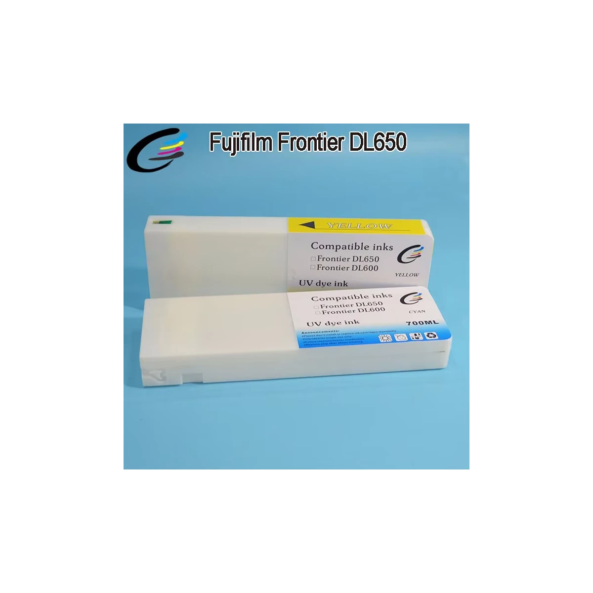 Fujifilm Inkjet Ink Cartridge DL-600/650 700 ml Black