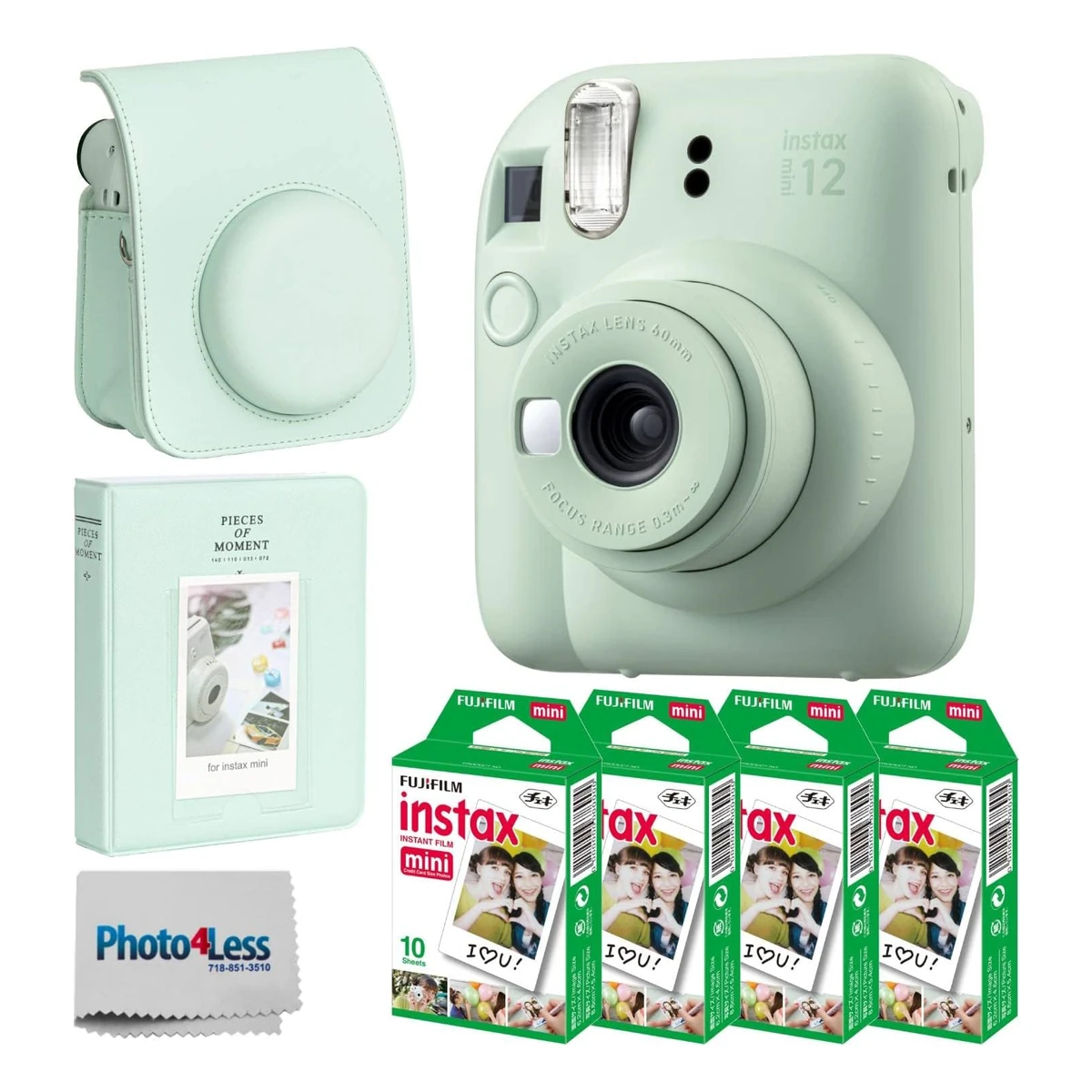 Fujifilm Instax Instant Camera MINI 12 Mint Green