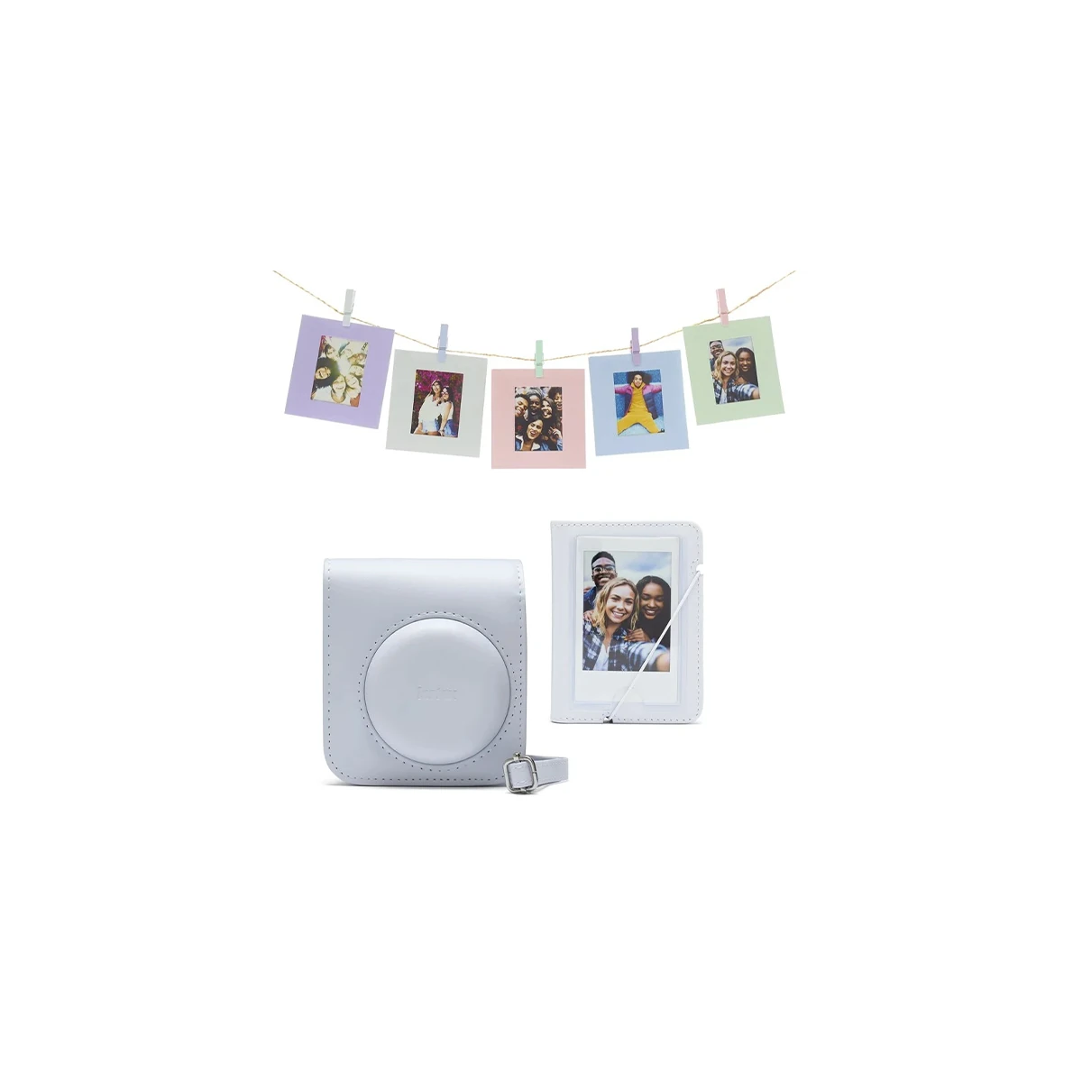 Fujifilm Instax Accessory Kit for Mini13 Clay White