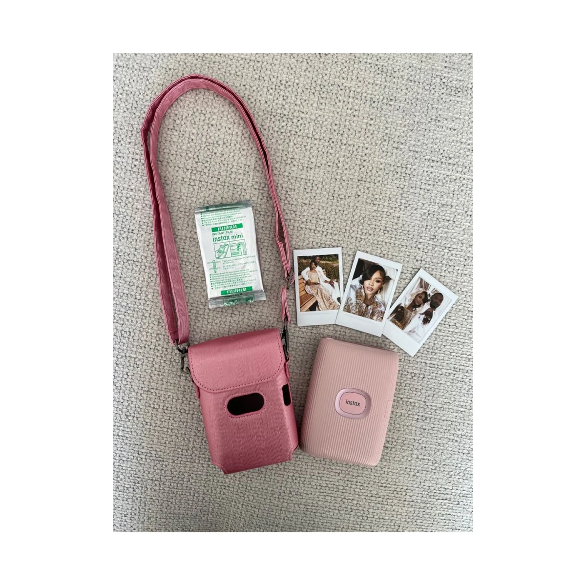 Fujifilm Case for Instax Mini Link 3 Printer, Soft Pink