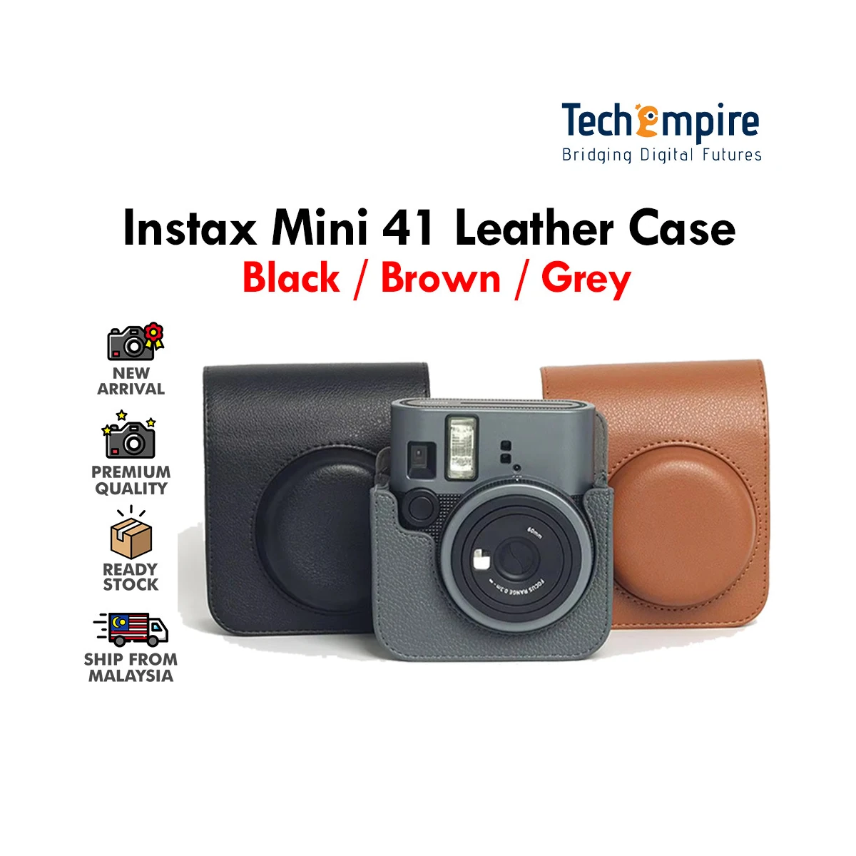 Fujifilm Case for Instax Mini 41 Black