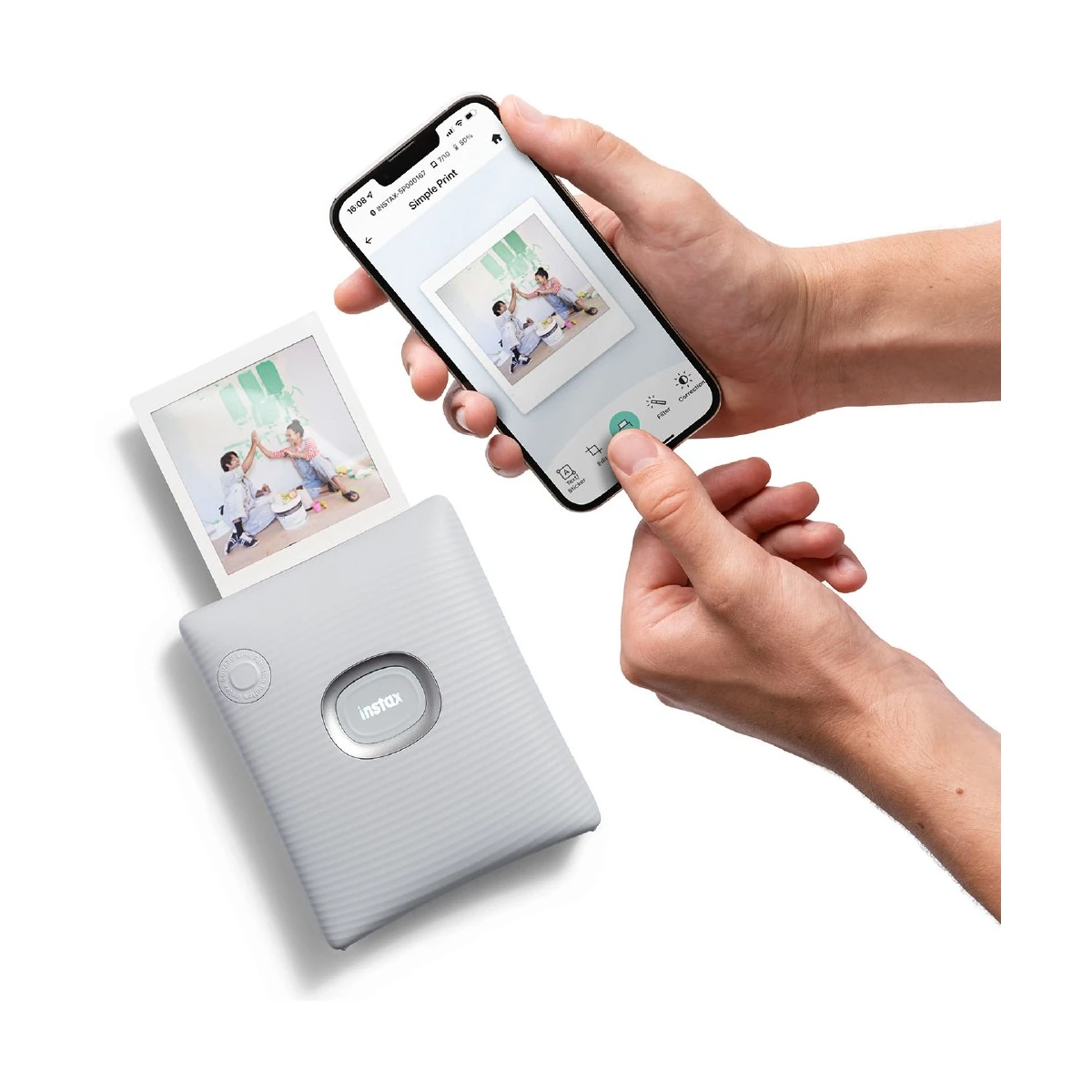 Fujifilm Instax Printer SquareLink White