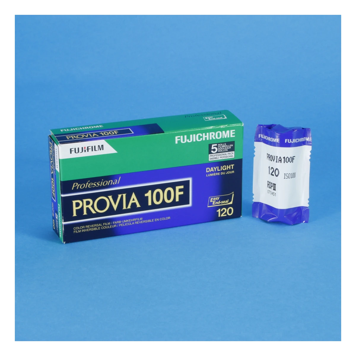 Fujifilm Provia 100-120 Color Slide Film Pack of 5