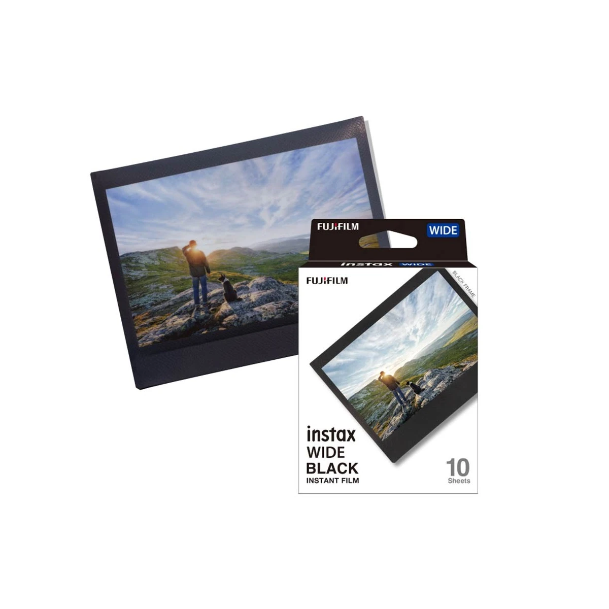Fujifilm Instax Film Wide Black Frame (1×10 photos)