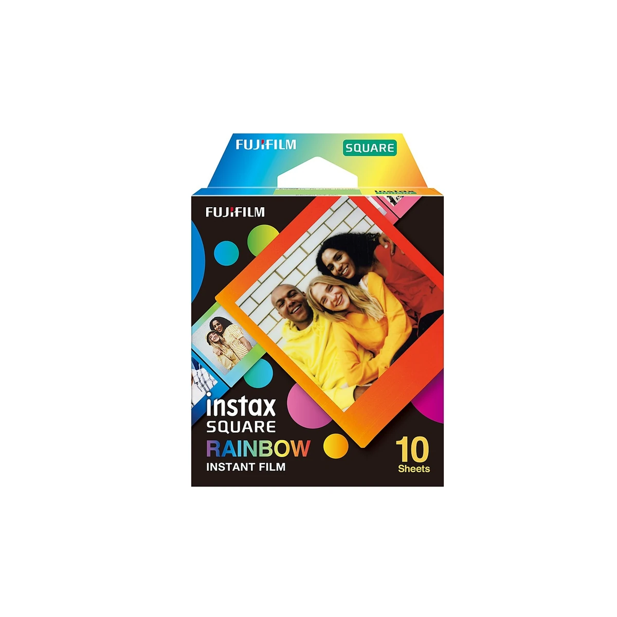 Fujifilm Instax Film Square Rainbow (1×10 photos)