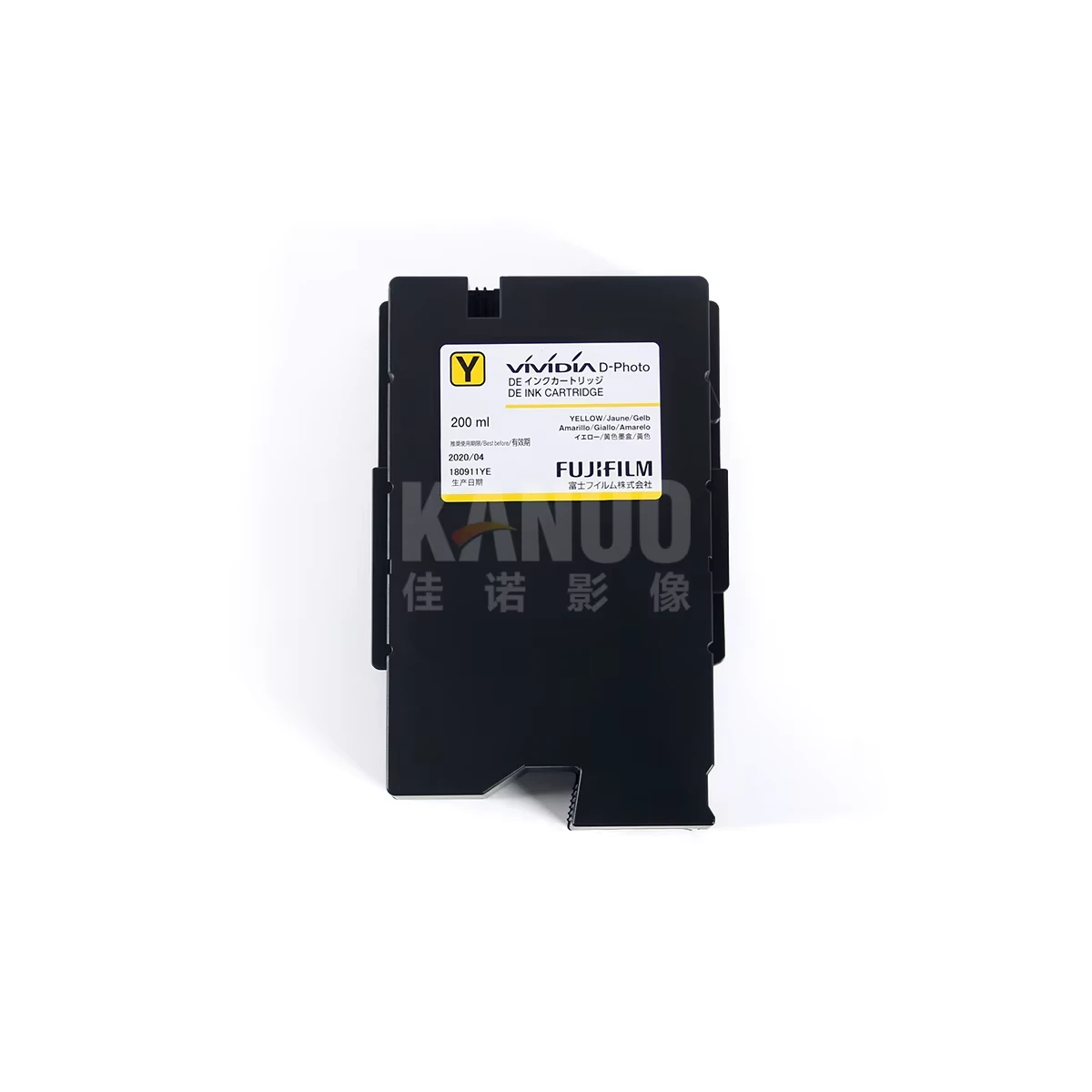 Fujifilm Inkjet Ink Cartridge DE100 200 ml Yellow