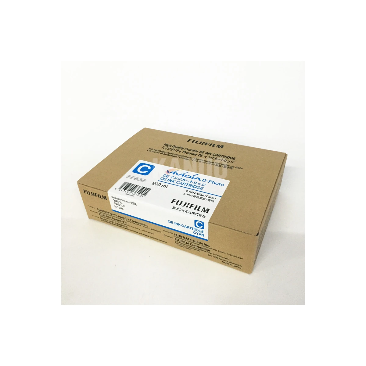 Fujifilm Inkjet Ink Cartridge DE100 200 ml Cyan