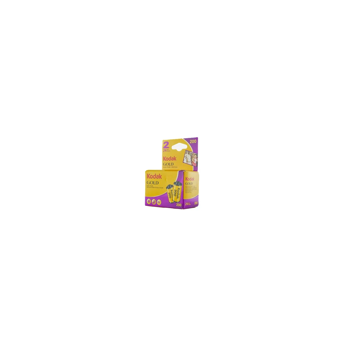 Kodak Gold 200-24 Color Negative Film 35mm Bipack