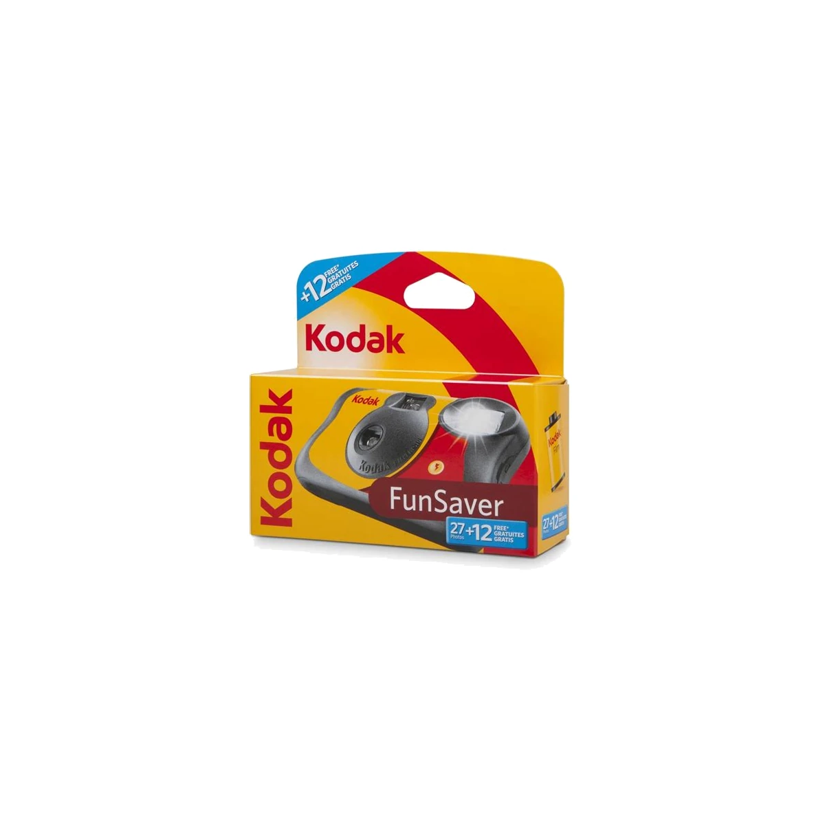 Kodak Fun Saver 800-27+12 with Flash, Disposable Camera