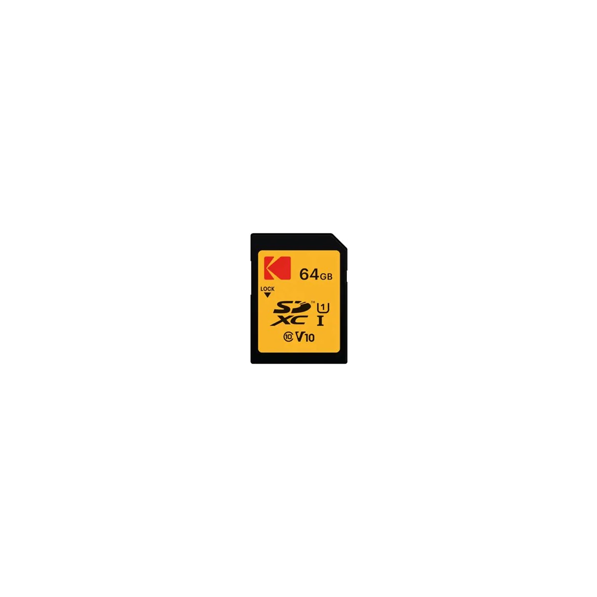 Kodak SDXC SD Memory Card 64Gb 85 Mb/s C10 UHS-I U1 V10 Premium