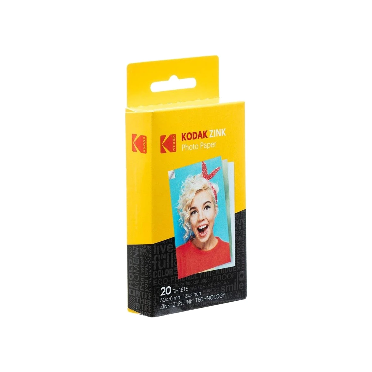 Kodak Zink Paper 2×3 inches Pack 20 sheets